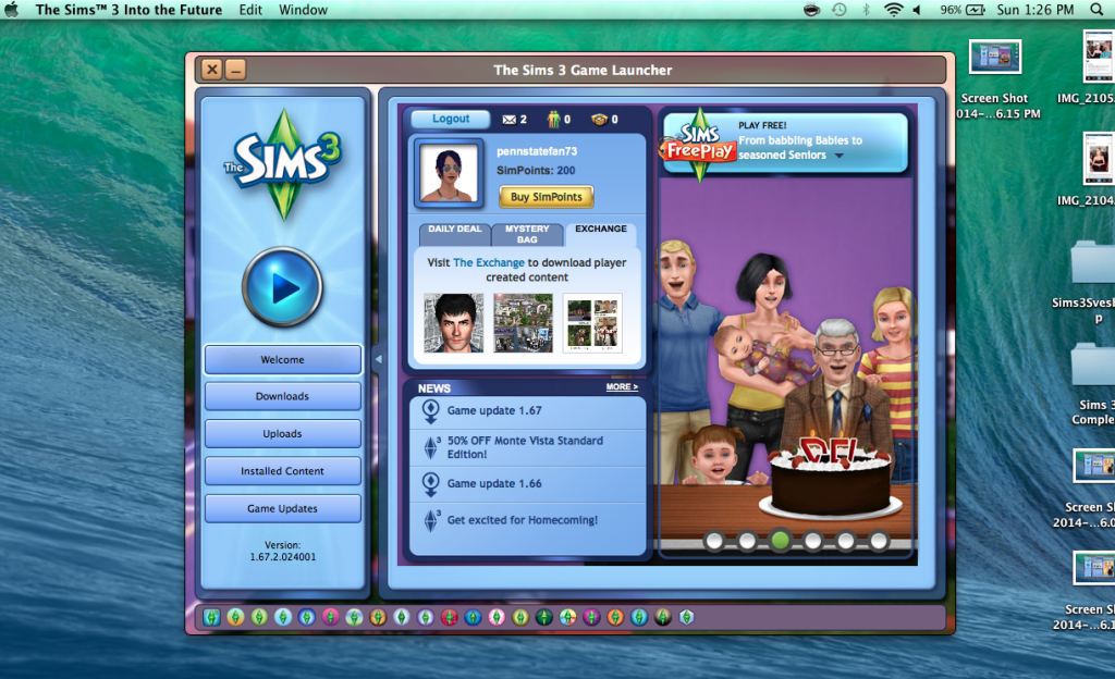 Cara Update The Sims 3 1.67