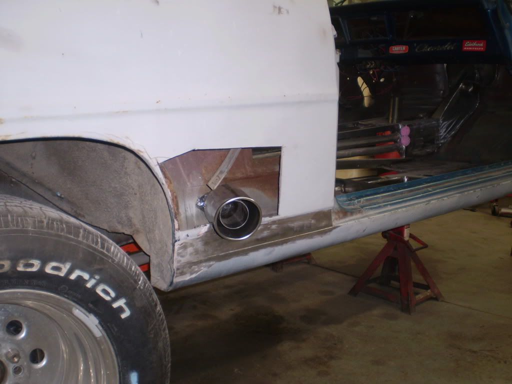 Custom Quarter Panel Exhaust Exits Chevy Nova Forum