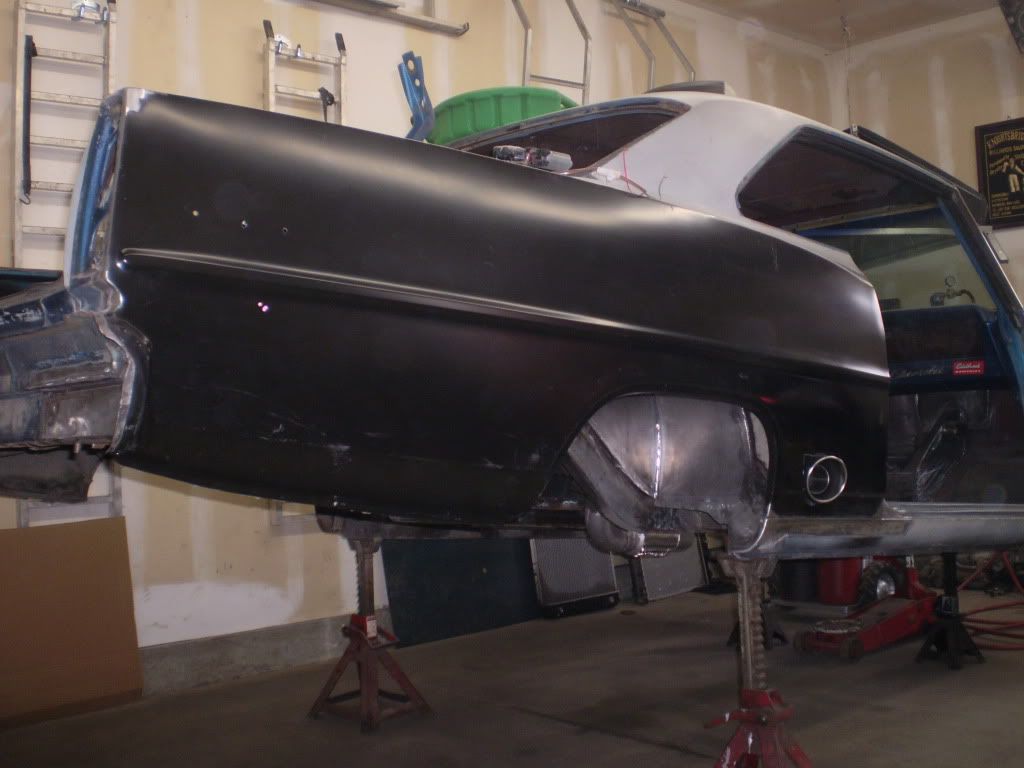 Custom Quarter Panel Exhaust Exits Chevy Nova Forum