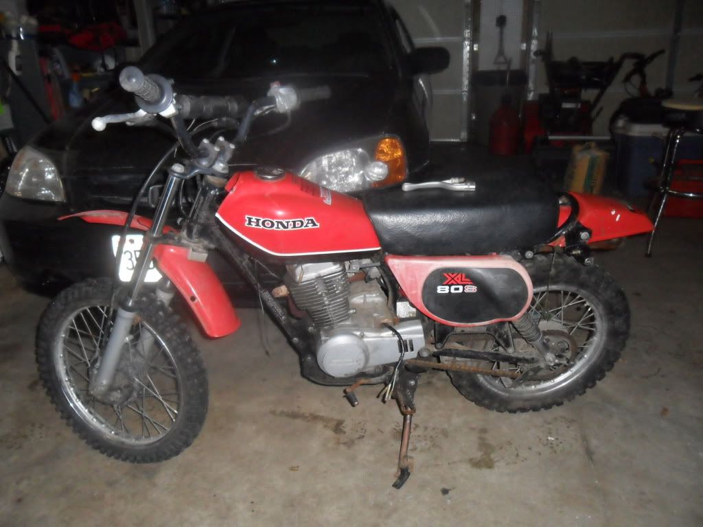 1981 Honda xl80s #6