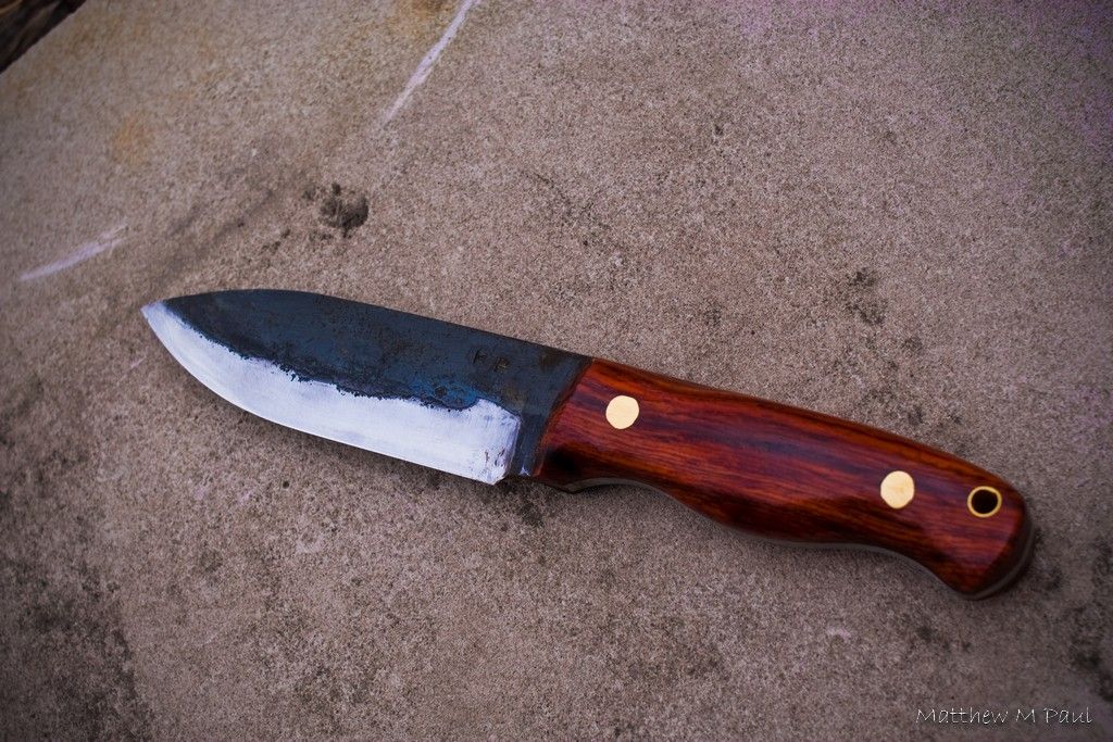 Matthew Paul Knives Cocobolo Drifter For Sale Bushcraft