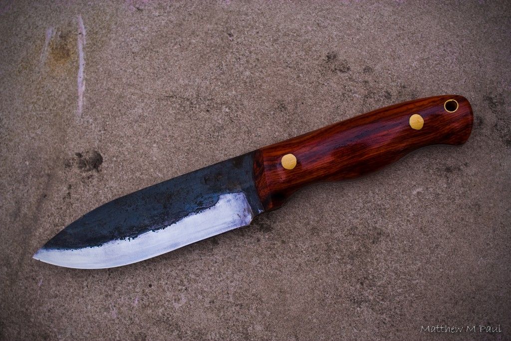 Matthew Paul Knives Cocobolo Drifter For Sale Bushcraft