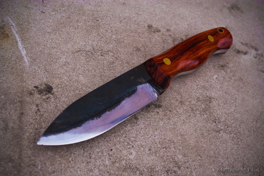 Matthew Paul Knives Cocobolo Drifter For Sale Bushcraft