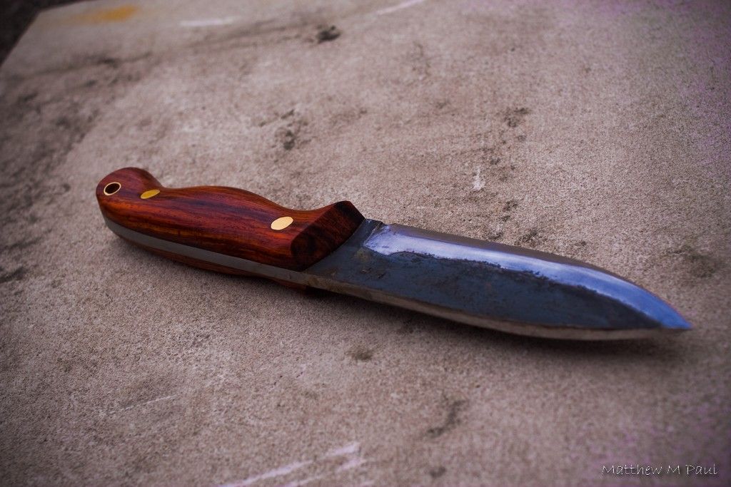 Matthew Paul Knives Cocobolo Drifter For Sale Bushcraft