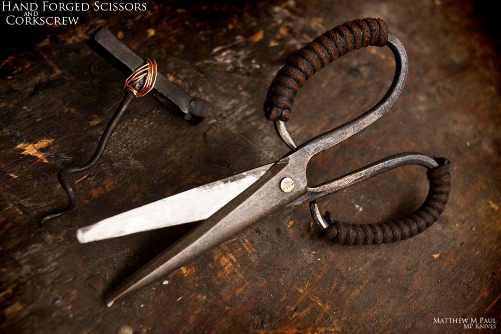 pair of Scissors/Shears step by step Bushcraft USA Forums