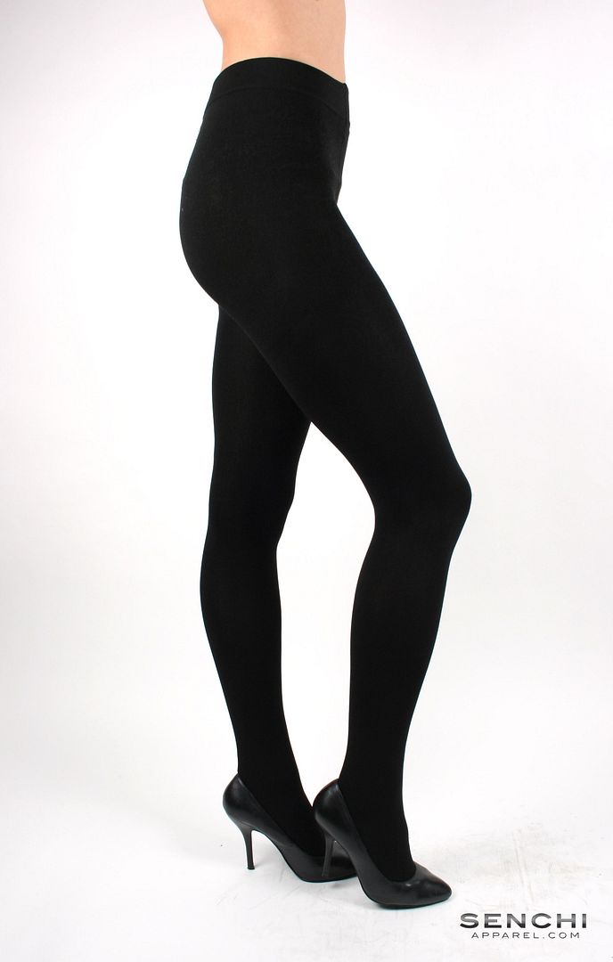 NEW LADIES ULTRA THICK VERY SOFT TIGHTS BLACK SIZE 616 eBay