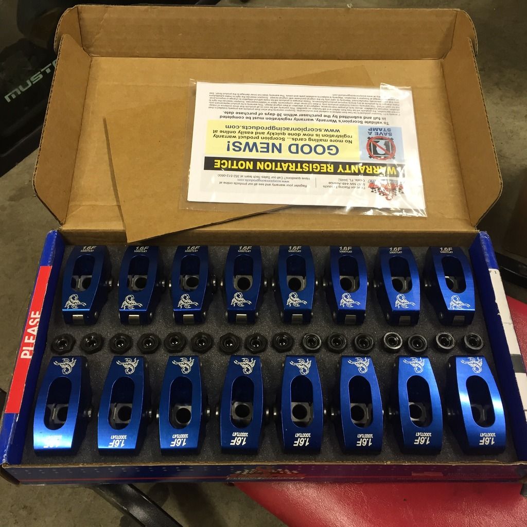 For Sale SBF Scorpion roller rockers Ford Mustang Forums