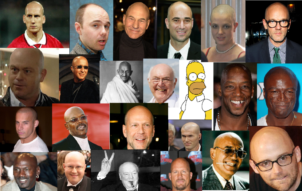 Famous Baldies Quiz - By JensonsBeard