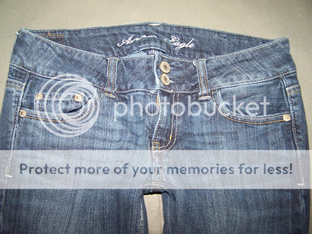 WOMENS AMERICAN EAGLE ARTIST JEANS SIZE 2 R 3054  